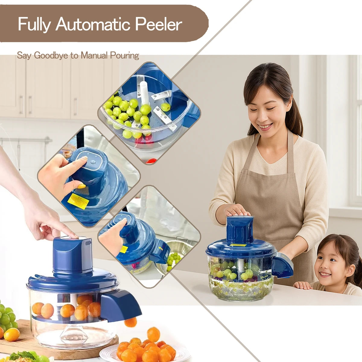 QuickPeel Electric Fruit Helper